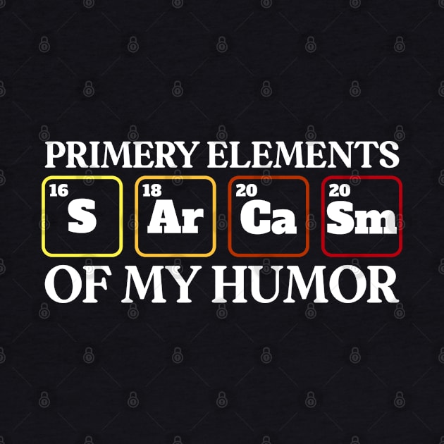 Primery elements of my humor, sarcasm, chemie by Jabinga